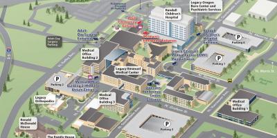 Legacy Emanuel ziekenhuis kaart
